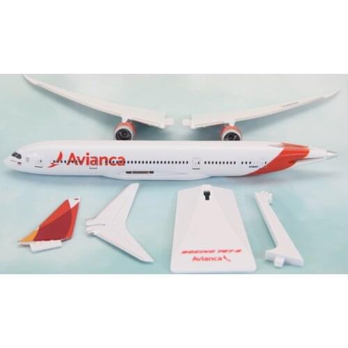 ABSPlastic Assembly Model 1/200 Scale A320 B737 A319 B787 Airplane Model Airlines With Base Aircraft Plane Model Toy Collectible