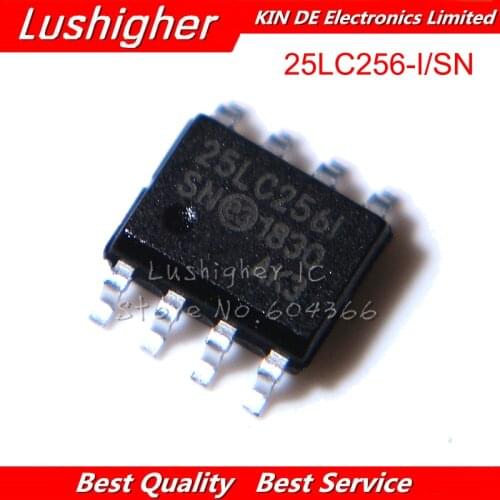 5pcs 25LC256 25LC256-I/SN SOP8 New Original