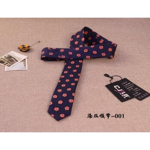 Factory direct sales of narrow tie Korean version wholesale mens spot foreign trade original single British leisure