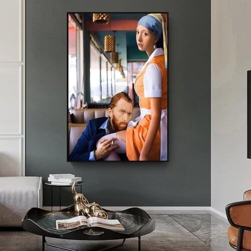 Modern Sexy Girl Canvas Paintings And Prints Wall Art Fashion Figure David Posters For Living Room Decoration No Frame Cuadros