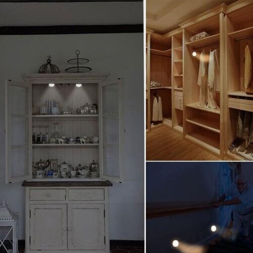 LED Night Lamps Remote Control Cabinet Light Adjustable Home Stair Night Lamp Wireless Dimmable Light for Closet Kitchen Stair