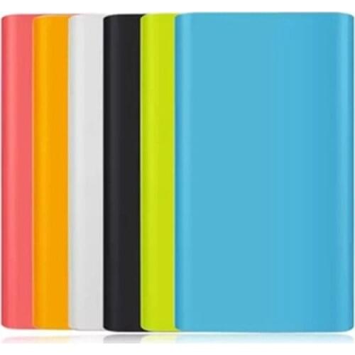 High Quality Silicone Protective Back Cover Case For Xiaomi Mi 2nd Generation Power Bank 10000mAh