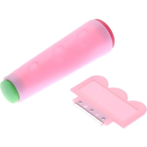 1SET 2 Sides Nail Art Stamping Scraper Set,DIY Nail Beauty Decorations Stamper Template Tools,Salon Express Polish Konad Stamp