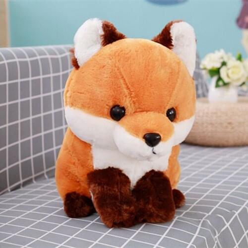 1pc 40cm Soft Cute Long tail Fox Plush Toy Stuffed Kids Dolls Fashion Kawaii Gift for Children Birthday Gifts Home Shop Decor