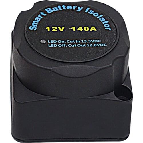 12V 140A Voltage Sensitive Split Charge Relay VSR for Camper Car Smart Battery Isolator Charge 2 Battery Bank Auto Parts