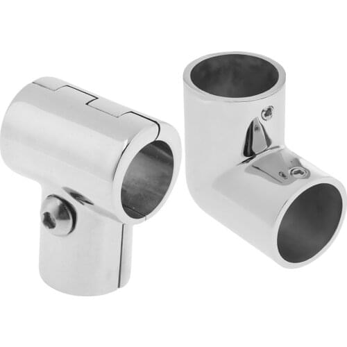 316 Stainless Steel Marine Boat Hand Rail Hardware 25mm 1" Fitting