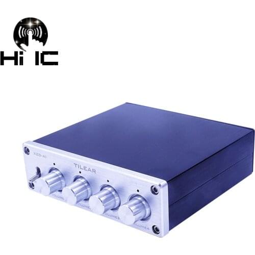 4 Input 1 Output/4 Input 1 Output 4 Way HiFi Audio Signal Switcher Switch Splitter Selector Box Sound