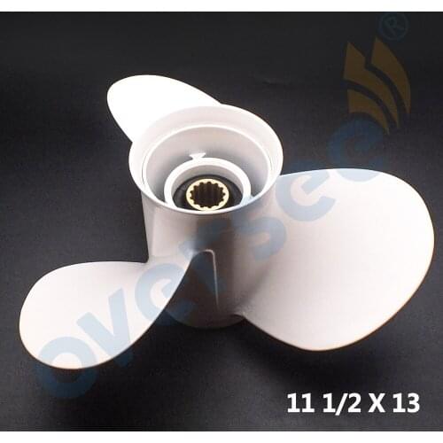 40HP 50HP Aluminum Propeller 663-45974-60-98 11-1/2x13-G Fit For Yamaha Outboard Engine Propeller Parsun Hidea 663-45974-02-98