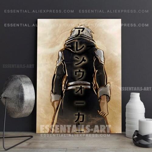 Allen Walker D.Gray Man Anime Poster Canvas Wall Art Painting Decor Pictures Bedroom Study Living Room Home Decoration Prints