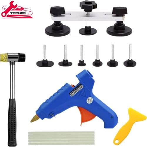 Paintless Dent Repair Tools Removal Dent Puller Dent Lifter Hand Tool Set Tool kit for Car Hail Damage and Door Dings Repair