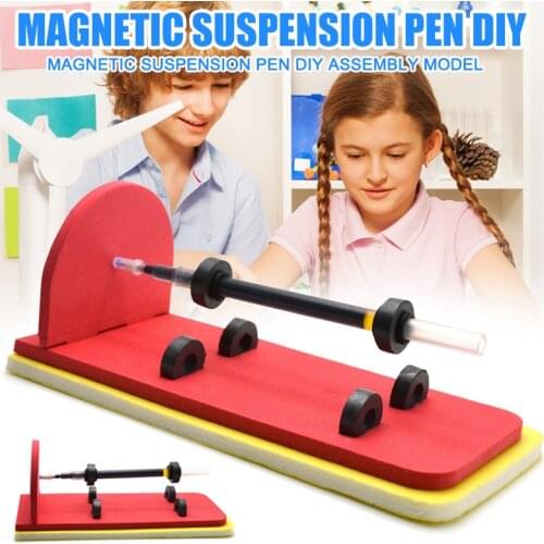 Magnetic Levitation Pen Physical Principle Learning Children DIY Assembly Educational Toy BM88