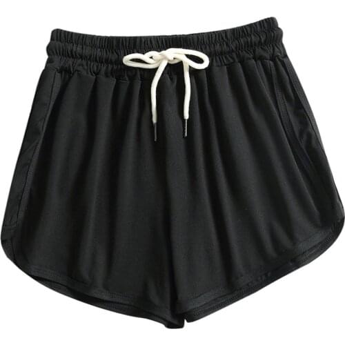 Fashion Drawstring Shorts Women Lady Summer Sport Shorts Beach Running Fitness Shorts High Waist Sexy Shorts Велосипедки Женские