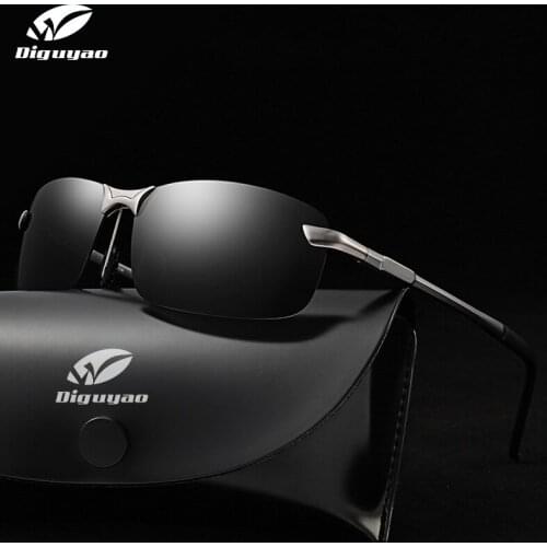 DIGUYAO Classic Driving Photochromic Sunglasses Men Polarized Chameleon Discoloration Sun glasses for men Anti-glare Goggles