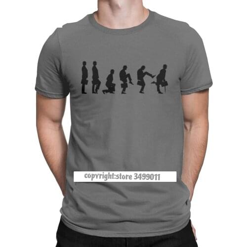 Mens Ministry Of Silly Walks T Shirts Monty 's Flying Circus Tee Shirt British John Tops T Shirts Harajuku