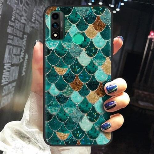 Back Cover Original Phone Case For Huawei P smart 2020/Nova Lite 3 Plus Soft Waterproof New Arrival Cartoon Frosted