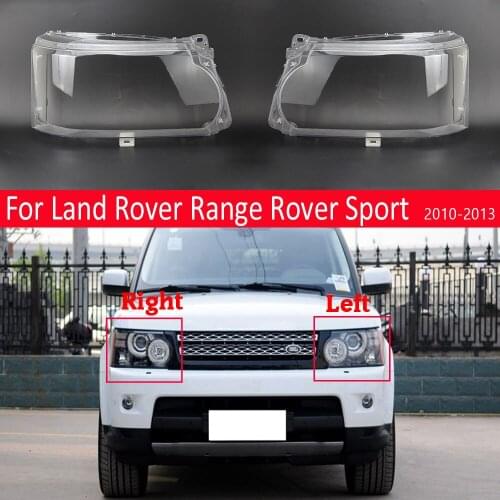 Car Front Headlight Lens Replacement Auto Shell For Land Rover Range Rover Sport Edition 2010 2011 2012 2013 Headlamp Lampshade
