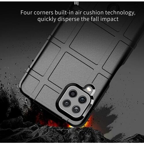Drop resistance Rugged Shield Case For Samsung Galaxy M32 Defender Armor Soft TPU Rubber Cover