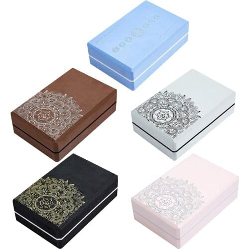 EVA Yoga Block Exercise Workout Fitness Pilates Brick Fitness Strap Body Shaping Health Training Home Gym Fitness Equipment