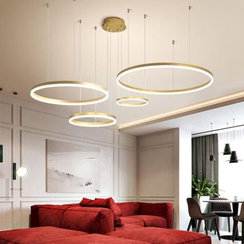 Bedroom Decoration LED Pendant Light Home Lustre Luminaire Living Room Dining Room Kitchen Foyer Bar Hotel Fixture Chandelier