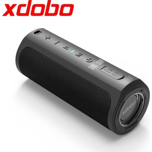 Xdobo Hero 1999 Portable Wireless Bluetooth-compatible Speaker Sound Box TWS Stereo Boombox TF Card AUX USB Port Power Bank