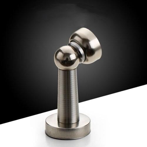 304 Stainless Steel Modern Style Indoor Anti-collision Door Touch Brushed Door Magnetic Suction Furniture Hardware Accessories
