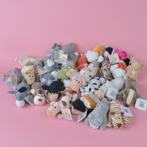 5 Pcs Aniamls Plush Fridge Magnet Toy, Kids Child Plush Gift Free Shipping