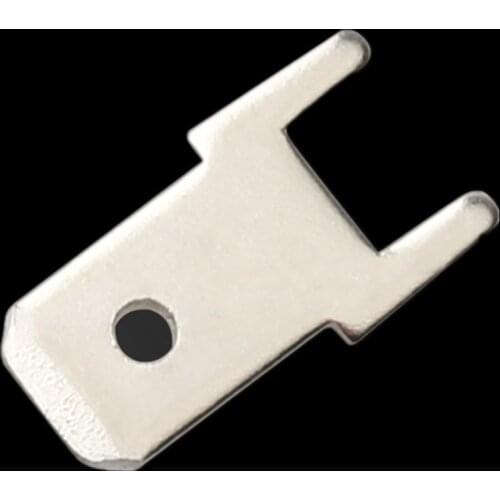 50pcs/100pcs 4.8 Circuit board insert 4.8mm PCB soldering terminals Circuit board insert thickness 0.5/0.8