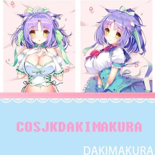 Anime Dakimakura NEKOPARA Chocola Vanilla HD Print Pillowcase Body Hugging Pillow Cover Case Bedding Cushion Costume Xmas Gifts