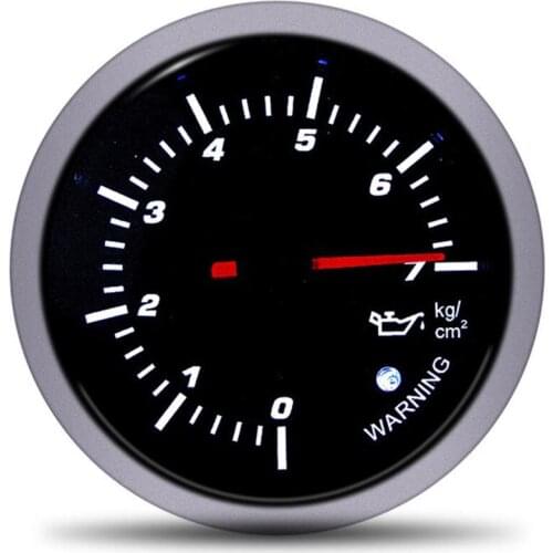 Car 60mm Oil pressure gauge digital fuel gauges Oil Press Gauge Cars meter turbo motor motorcycle parts china racing