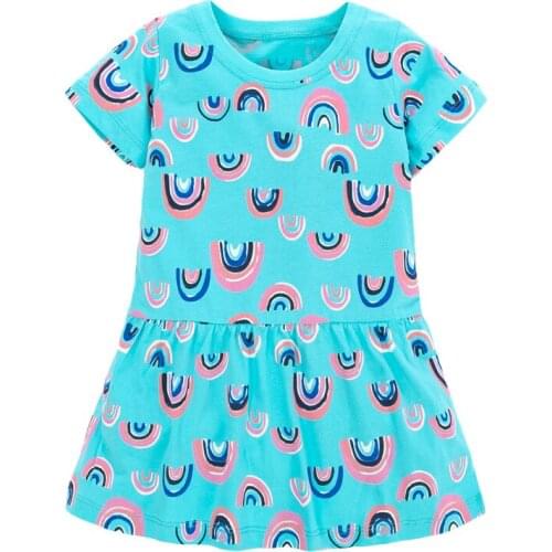 Bambino New Year 2021 Summer Dress 2-9 Years Baby Girl Dress Childrens Clothing Costumes for Kids Girls Fancy Dress of Child