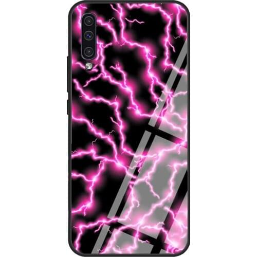 Electric Tempered Glass Case For Samsung A52 A12 A32 A42 A72 A31 A51 A71 A40 A50 A70 A20e A21S
