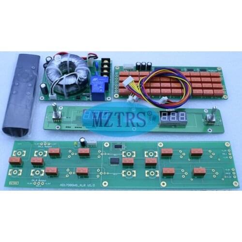 Front remote control volume control panel front chassis balance