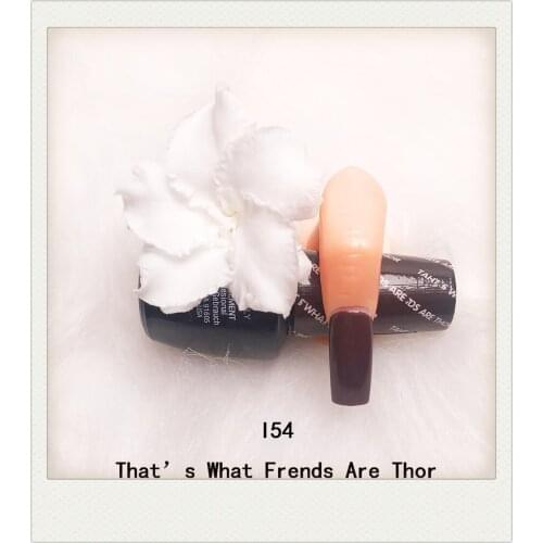 I54 Thats What Friends Are Thor 15ml UV LED Gel Polish Vernis Permanent Lasting Shine opies Nail Art (need lamp dry)