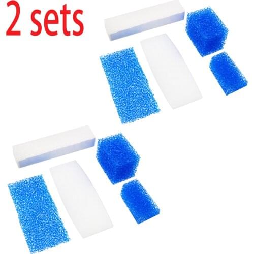 10pcs/2set Filters for Thomas Twin Genius Kit Hepa Filter for Thomas 787203 Aquafilter Genius Aquafilter Filters