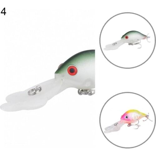 Colorful 9g Exquisite Winter Predator Fish Lure Artificial Crank Bait Attract Fish Fishing Bait Inner Beads for Outdoor