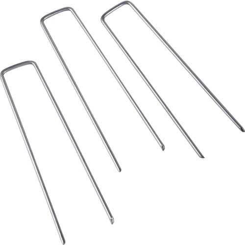 Metal U-Shape Garden Peg Artificial Grass Turf Ground Nail Greenhouse Film Shade Net Insect Net Tent Fixed Peg Garden Stakes