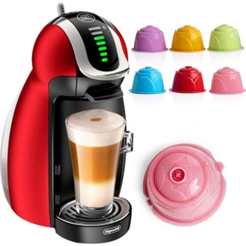 New Plastic Reusable Refillable Coffee Filter Coffee Machine Filter Capsule Cup for Dolce Gusto Machines Cafe Kitchen Gadgets