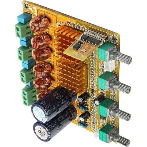 Bluetooth 2.1 Power Digital Audio Amplifier Board Class D 3CH 22-26V Compact