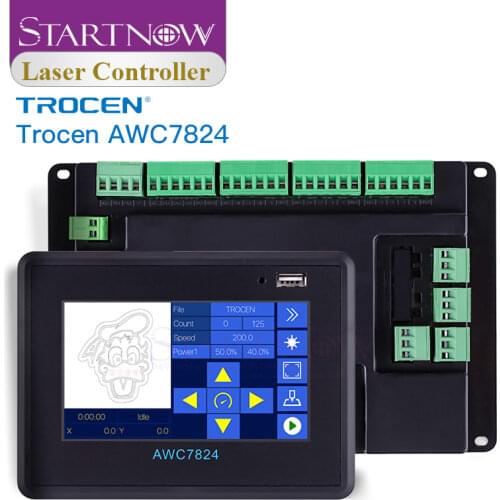 Trocen AWC708CLite CO2 Laser Controller Board Upgrade Anywells AWC608 CNC Control System Card For Laser Cutting Equipment Parts