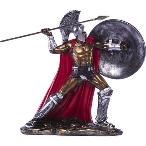 Ancient Greek mythological figures model of Zeus, the god of death Half figure man and horse Statue of a Greek god