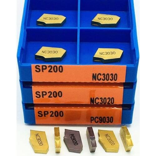 Lathe tool SP200 SP300 SP400 SP500 PC9030 NC3020 NC3030 slotting carbide turning tool SP 300 lathe tool turning insert