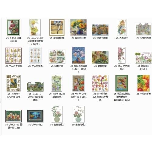 Cross Stitch Embroidery MP M-296 Autumn afternoon Cotton Thread Painting DIY Needlework Kits 14CT Winter Home Decoration