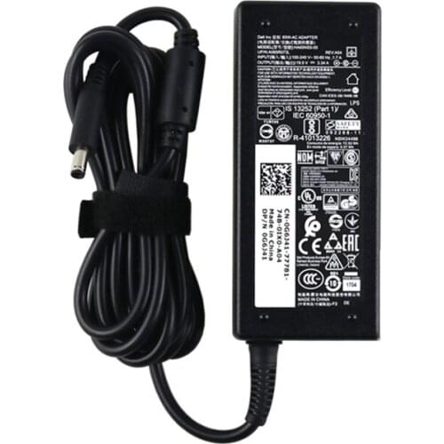 Laptop Adapter Charger For DEL 15 3567 LA65NS2-01 HA65NS5-00 19.5V 3.34A 65W 0928G4 0G6J4 14.5*3.0mm