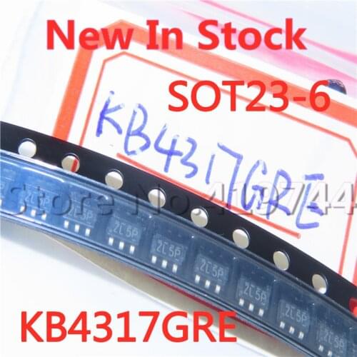 10PCS/LOT Quality 100% KB4317 KB4317GRE SOT23-6 SMD LED backlight boost chip ZL54 ZL5P In Stock New Original
