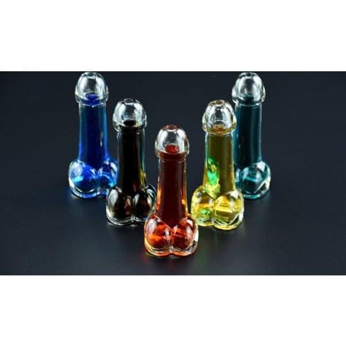 2pcs 80-100ml For Bar KTV And Night Show Parties Wine Glass Cup Penis Shot Glass Creative Design Funny Penis Cocktail Mug