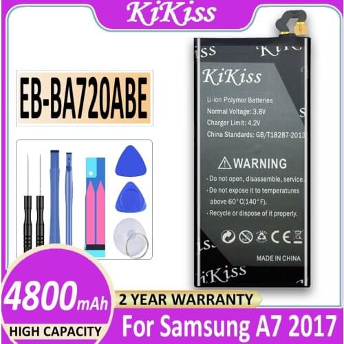 Free Tool 4800mAh Phone Battery For Samsung Galaxy A7 2017 Version A720 A720S A720F/Galaxy J7 Pro J730F EB-BA720ABE +Track NO