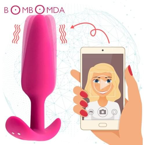 Bluetooth APP Anal Plug Music Control Vibrator Video Remote Control Sex Toys Prostate Massage Sex Toy for Couples Adults Product