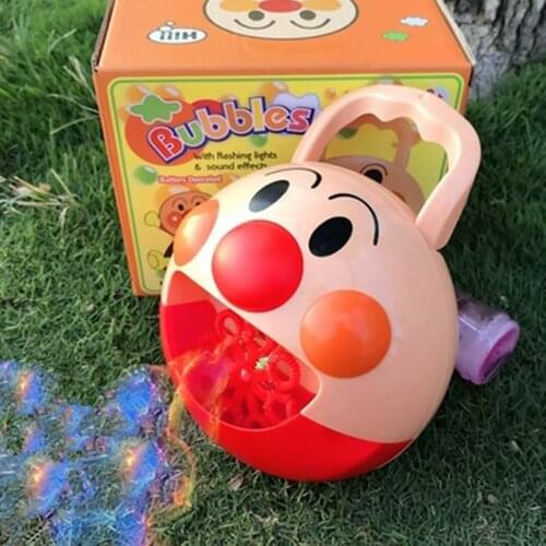 Bubble Machine Maker Water Hand-held Electric Bath With Sound Summer Gift Outdoor Fully Automatic For Kids