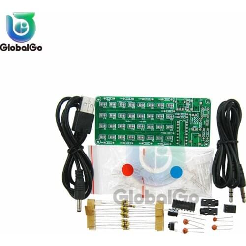 ASD-84 8*4 Spectrum DIY Parts, Level Indicator Kit, Electronic Production DIY Parts LED Luminous Tube Module Production Parts