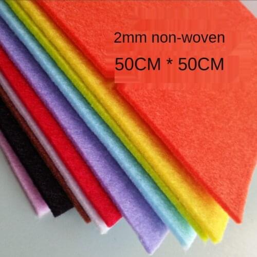 Kids Cartoon Arts Handicraft Decoration Children Educational Diy Crafts Toy Pure Fabric Patchwork Sewing 2mm Nonwoven Cloth Felt